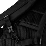 Centerville Wrestling Travel Backpack, back view.