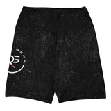 Roll Gear Women's Black Mineral Training Shorts, front view.