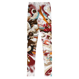 Roll Gear Never Accept Training Spats - Black/Multicolor, Youth, back view.