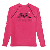 Roll Gear Tap Hype Youth Long Sleeve BJJ Rash Guard – Girls, back view, additional angle 2.