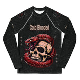 Roll Gear Cold Blooded Rash Guard - Black Venom, Youth Long Sleeve, front view.