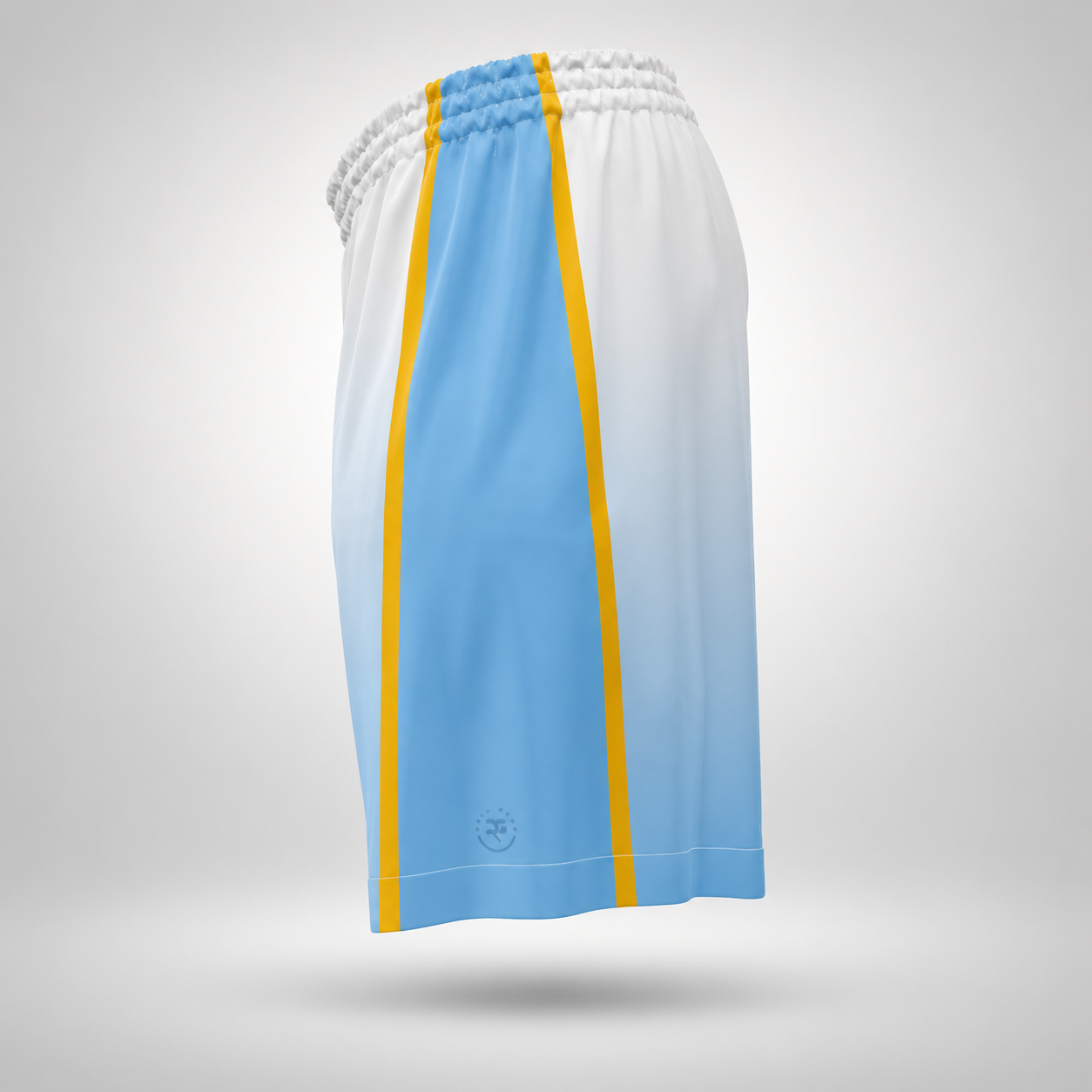 Brandon Chargers hoodie white pocket left side view