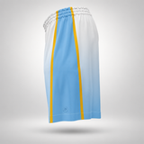 Brandon Chargers hoodie white pocket left side view