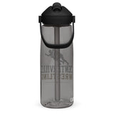 Centerville Wrestling CamelBak Water Bottle, Charcoal, right side view.