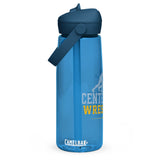 Centerville Wrestling CamelBak Water Bottle, Oxford Blue, front view.