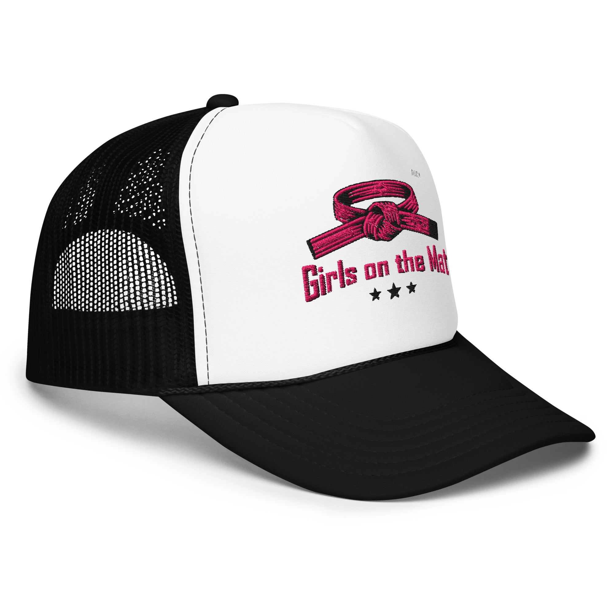 Roll Gear Girls on the Mat Trucker Hat.