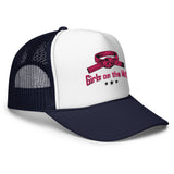 Roll Gear Girls on the Mat Trucker Hat.