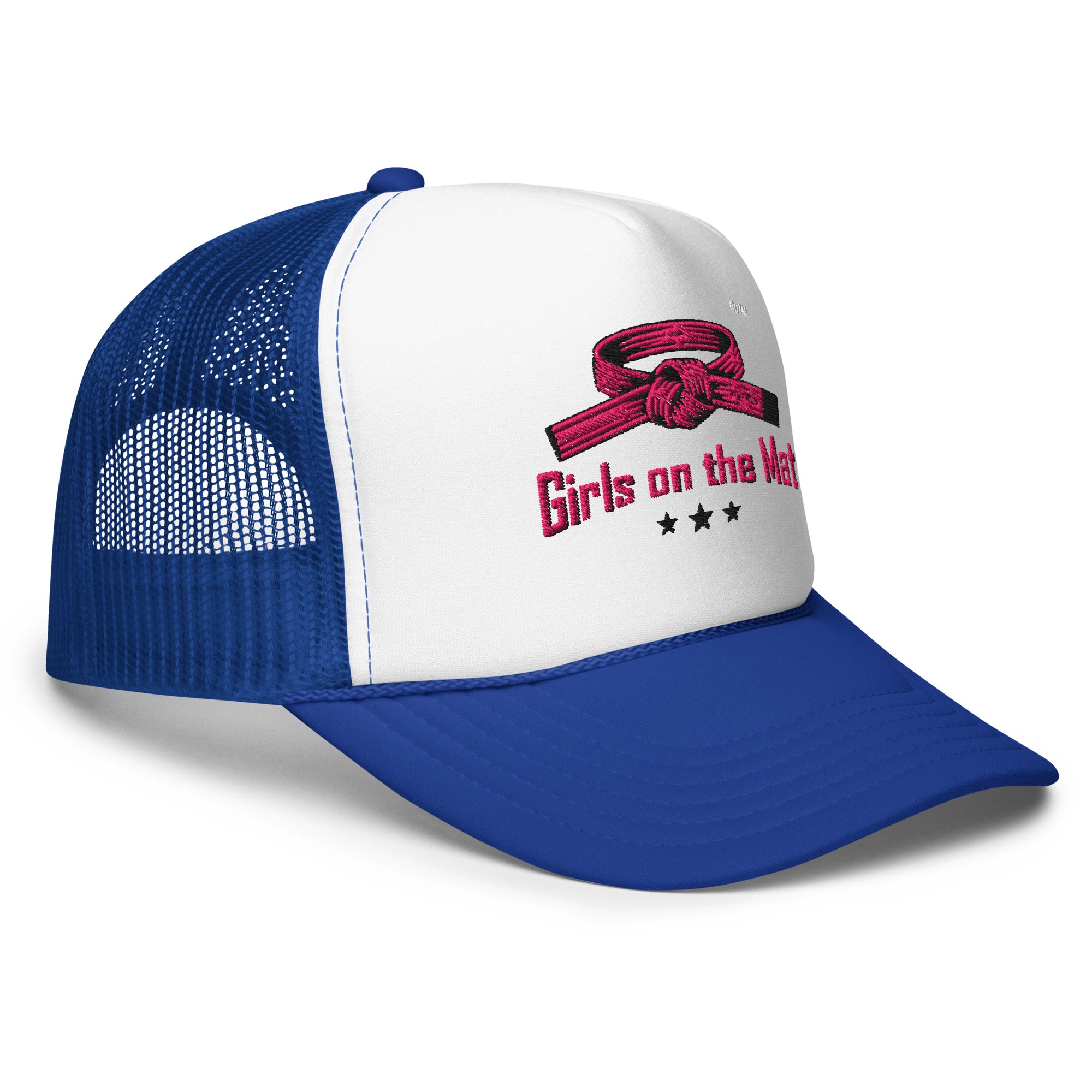 Roll Gear Girls on the Mat Trucker Hat.