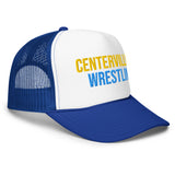 Centerville Wrestling Embroidered Foam Trucker Hat.