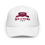 Roll Gear Girls on the Mat Trucker Hat.