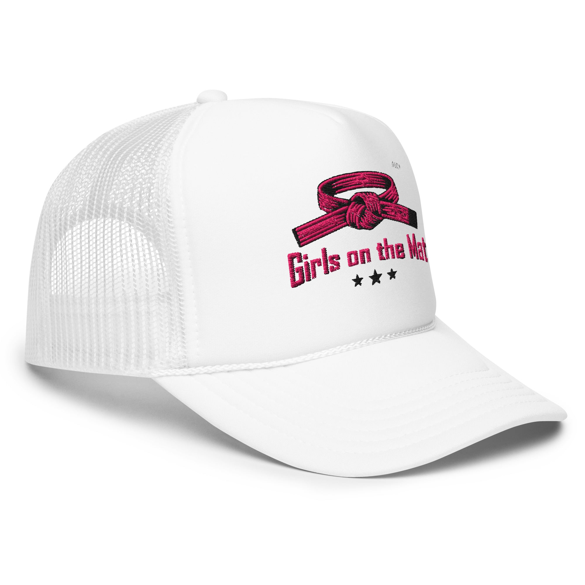 Roll Gear Girls on the Mat Trucker Hat.