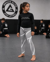 Roll Gear Grey Swirl Spats - Grey/White, Kids, product view.