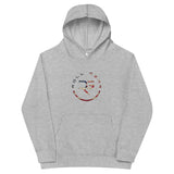 Roll Gear Kids Earned Not Given Performance Hoodie - USA Edition, Athletic Heather, front view.