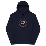 Roll Gear Kids Earned Not Given Performance Hoodie - USA Edition, Navy Blazer, front view.