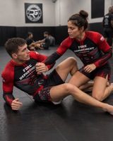 Roll Gear Men's Fire Department Edition Rash Guard - Red, Black & Smoke Grey, product image 2.