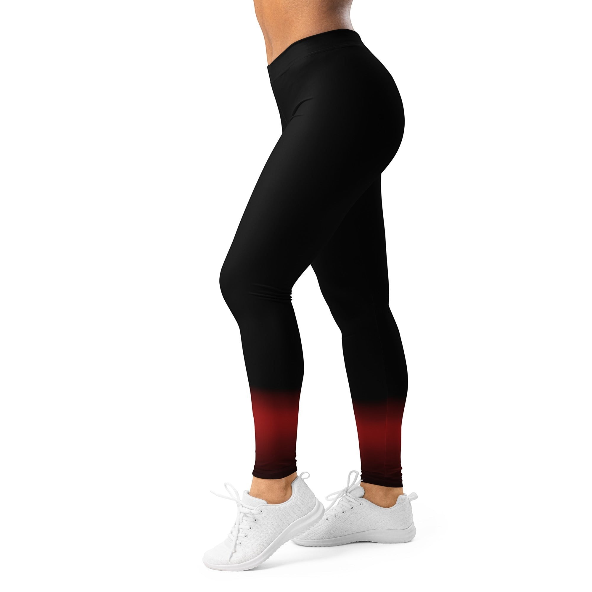 Roll Gear Black Fade Training Spats - Black/Grey, Women's, compression fit, moisture-wicking fabric.