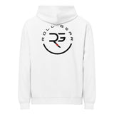 Roll Gear white crewneck sweatshirt with Earned Not Given Legacy graphic logo on back.