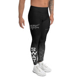 Roll Gear Men's SWAT Compression Spats, worn by a model, angled front view.