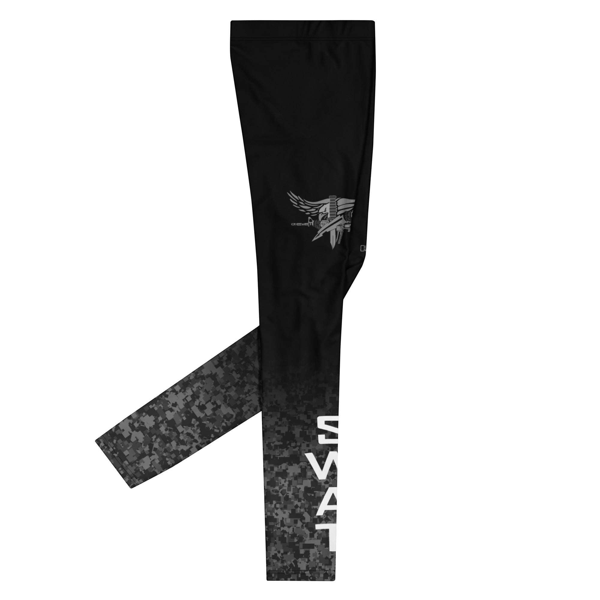 Roll Gear Men's SWAT Compression Spats, flat right side view.