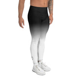 Roll Gear White Fade Training Spats – White/Black – Men's, worn by a model, angled front view.