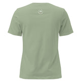 Roll Gear Women's Earned Not Given relaxed fit BJJ t-shirt in sage green, 100% cotton.