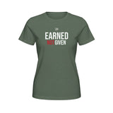 Roll Gear Women's Roll Gear High-Waisted T-Shirt, third colorway, flat front view.