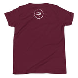 Roll Gear Youth Earned Not Given T-Shirt, third colorway, flat back view, Roll Gear emblem.