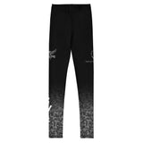 Roll Gear Youth SWAT Compression Spats, flat opposite side view.