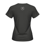 Roll Gear Women's Roll Gear High-Waisted T-Shirt, second colorway, flat back view.