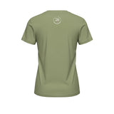 Roll Gear Women's Roll Gear High-Waisted T-Shirt, fifth colorway, flat back view.