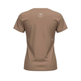 Roll Gear Women's Roll Gear High-Waisted T-Shirt, fourth colorway, flat back view.
