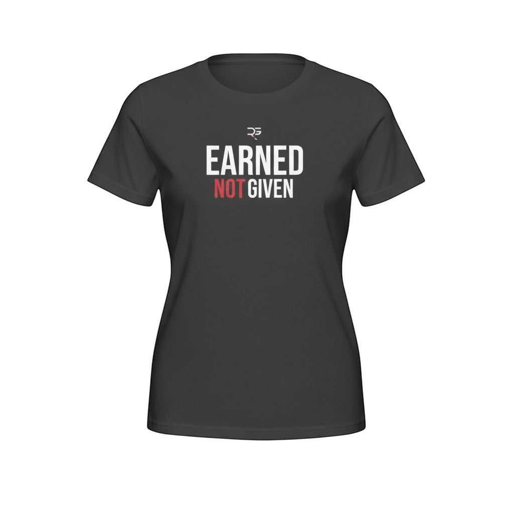 Roll Gear Women's Roll Gear High-Waisted T-Shirt, second colorway, flat front view.