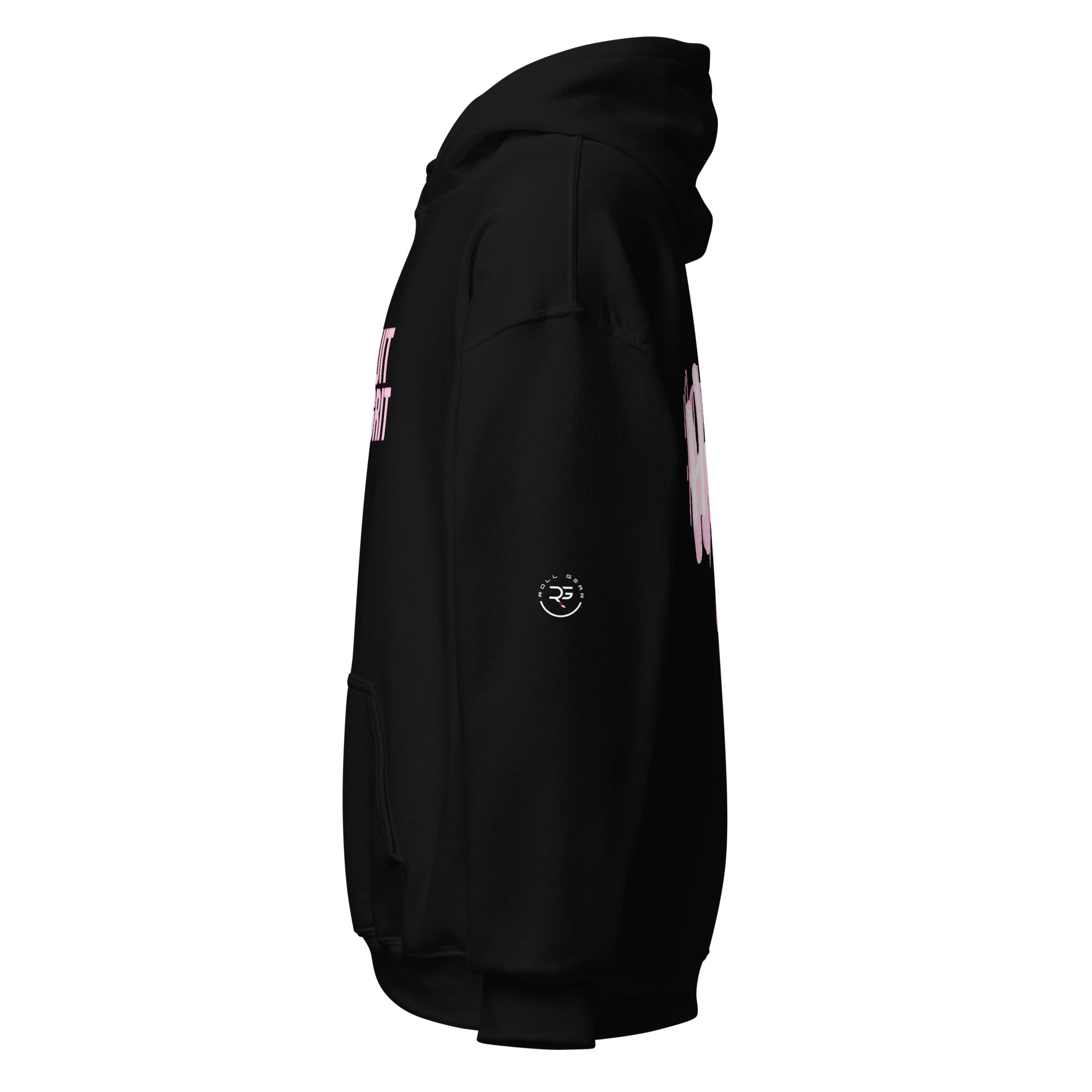 Roll Gear Tap Hype Hoodie – White Print.