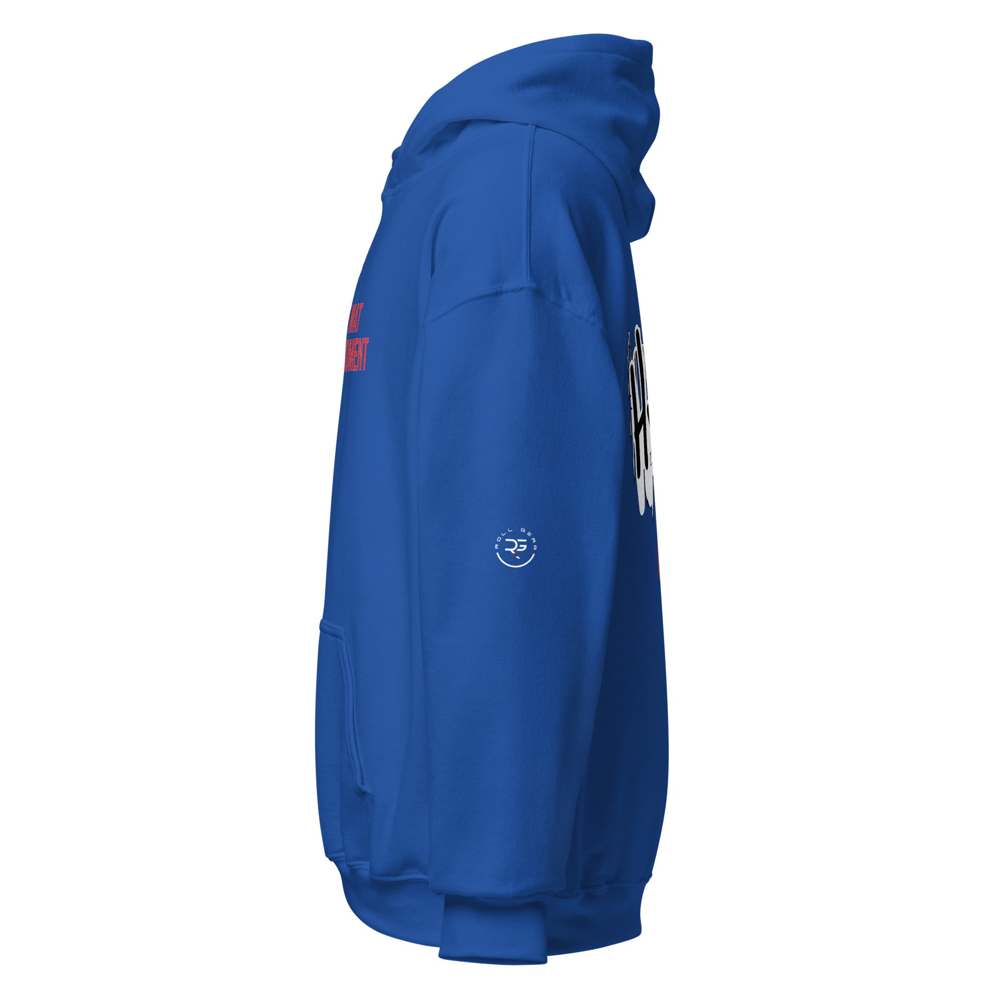 Roll Gear Tap Hype Hoodie – Red Print.