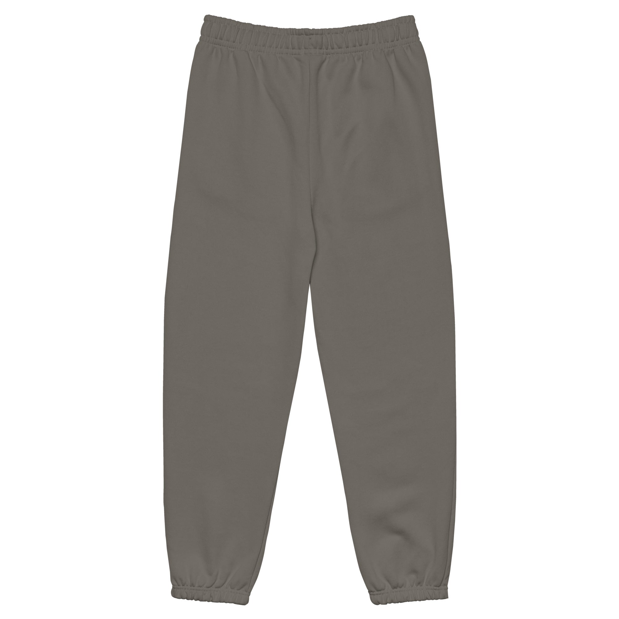 Roll Gear Fleece Joggers – Own the Mat. Own the Moment, Asphalt, back view.