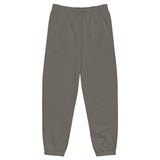Roll Gear Fleece Joggers – Own the Mat. Own the Moment, Asphalt, back view.