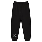 Roll Gear Fleece Joggers - Black, front view, additional angle.