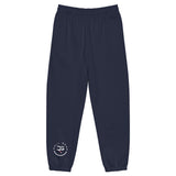 Roll Gear Fleece Joggers - Navy, front view, additional angle.