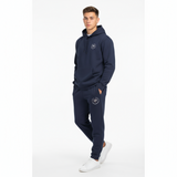 Roll Gear Fleece Joggers - Navy, front view.