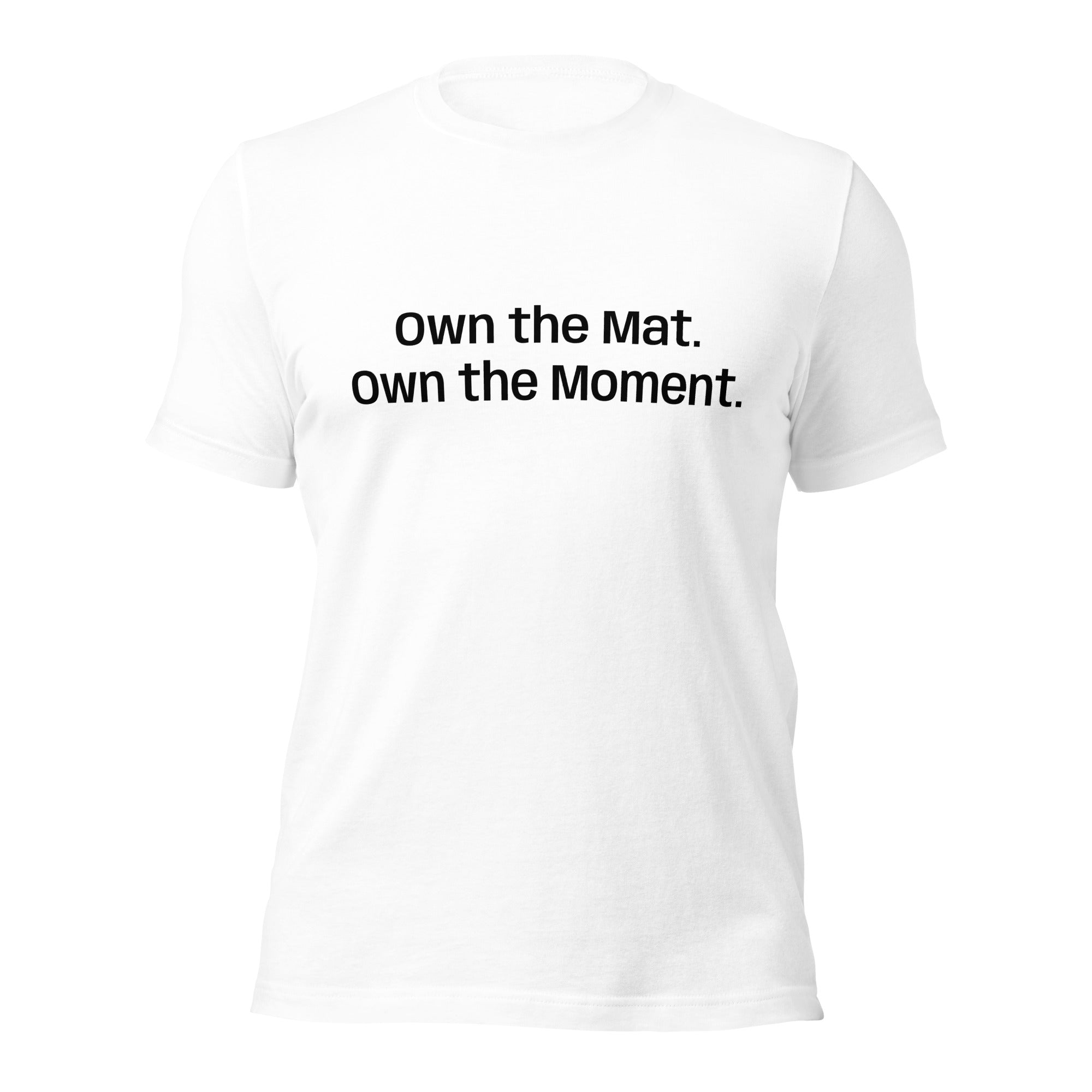 Roll Gear Essential Cotton Tee – Everyday Comfort. Roll Gear Style, White, front view.