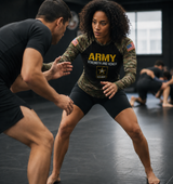 Roll Gear Women's Army Long Sleeve Rash Guard, product image 1.