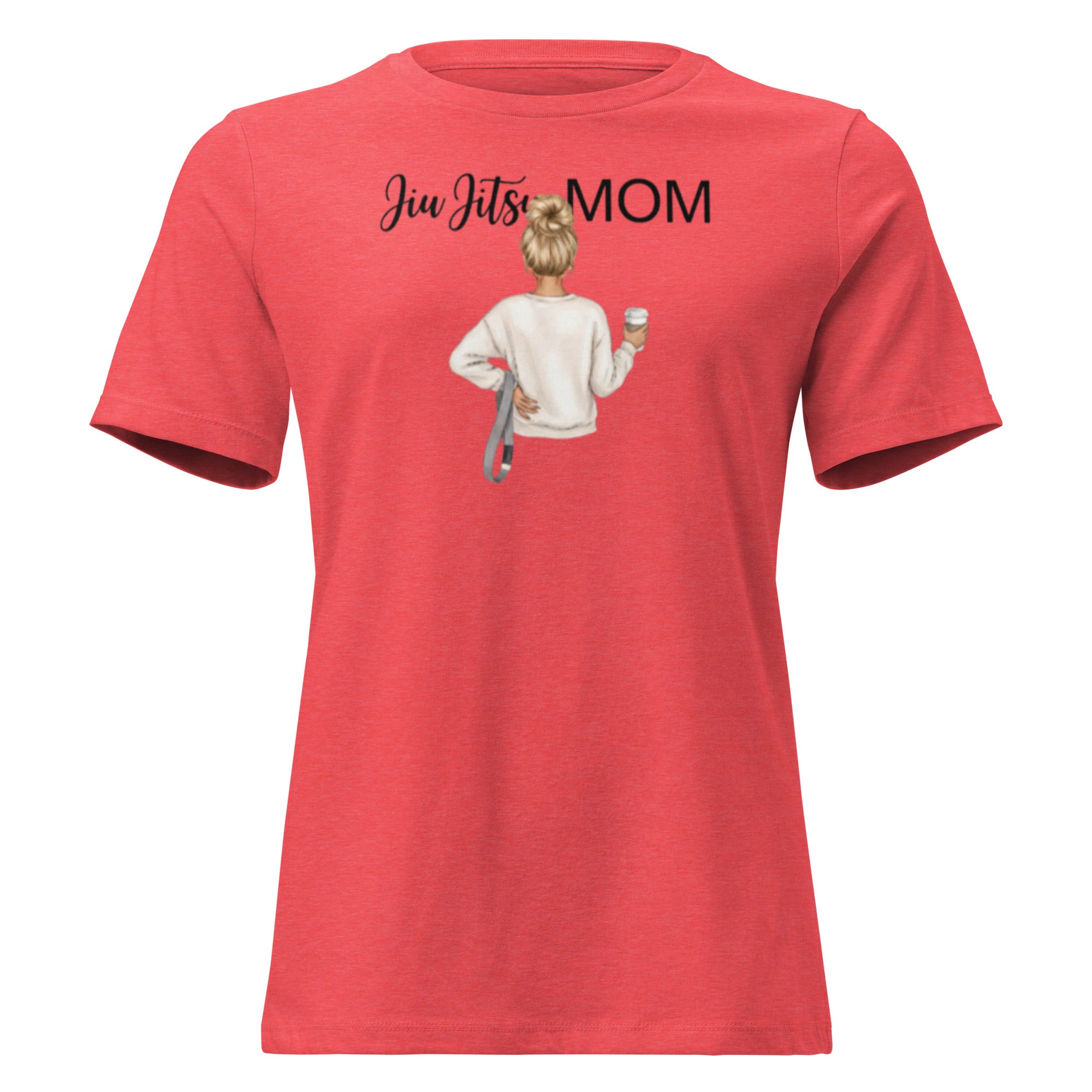 Roll Gear BJJ Graphic Tee – Women's Relaxed Fit.