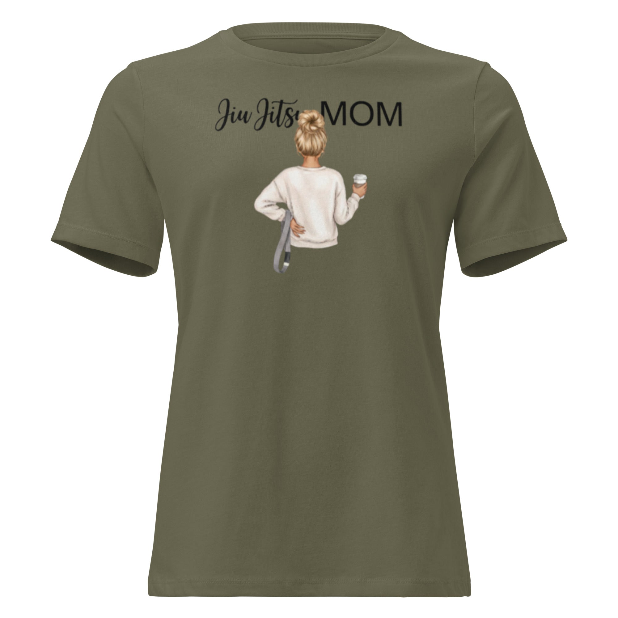 Roll Gear BJJ Graphic Tee – Women's Relaxed Fit.